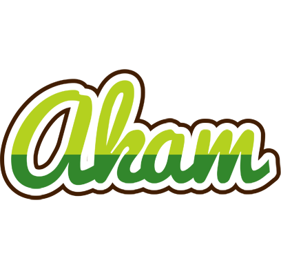 Akam golfing logo