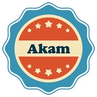 Akam labels logo