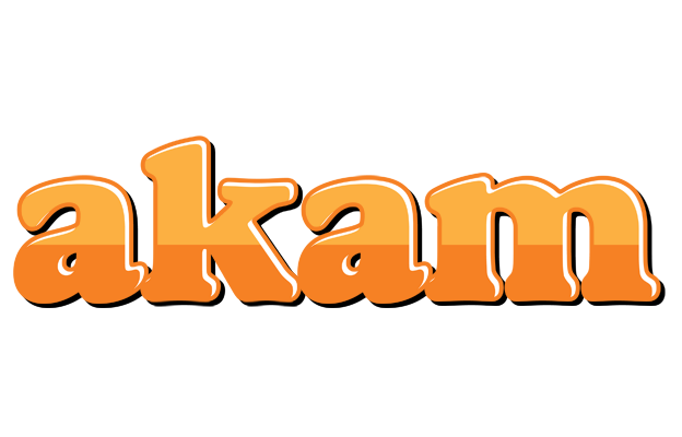 Akam orange logo