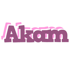 Akam relaxing logo