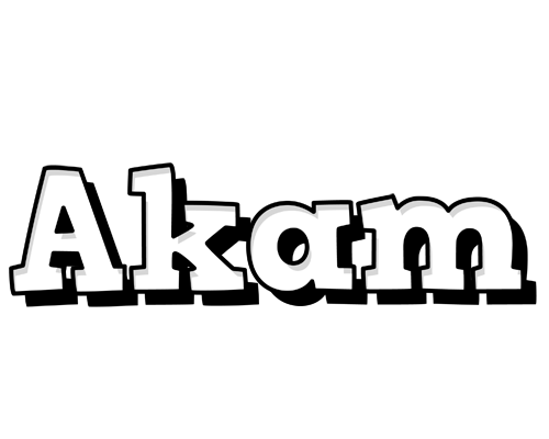 Akam snowing logo