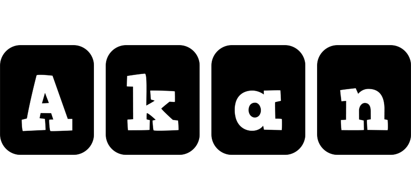Akan box logo