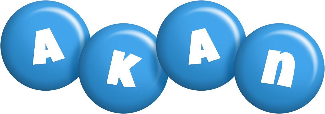 Akan candy-blue logo