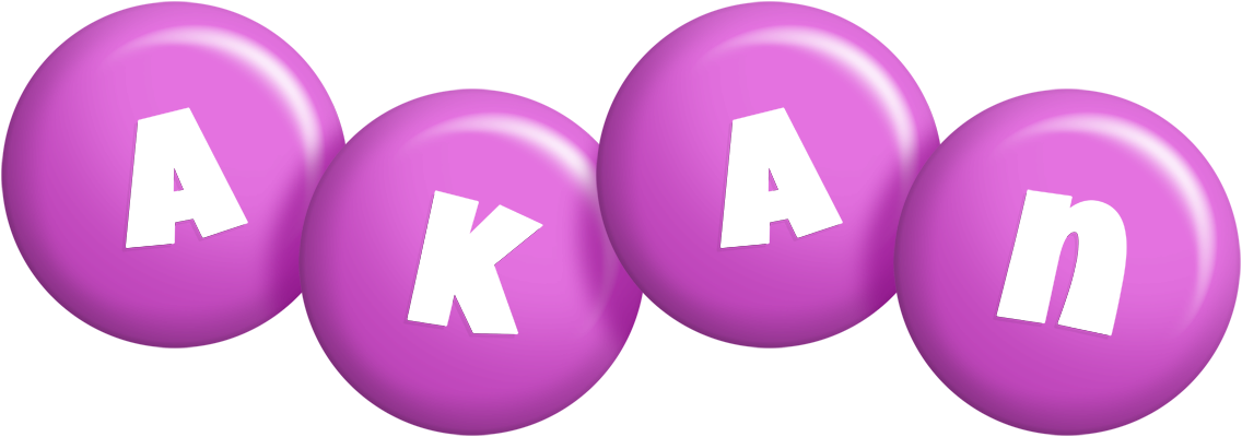 Akan candy-purple logo