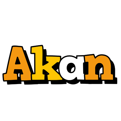 Akan cartoon logo