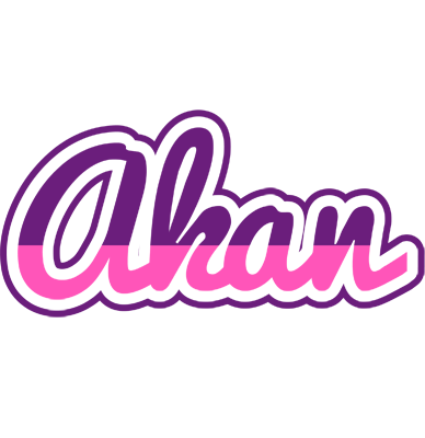 Akan cheerful logo