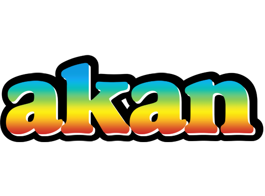 Akan color logo