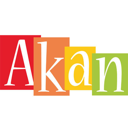 Akan colors logo