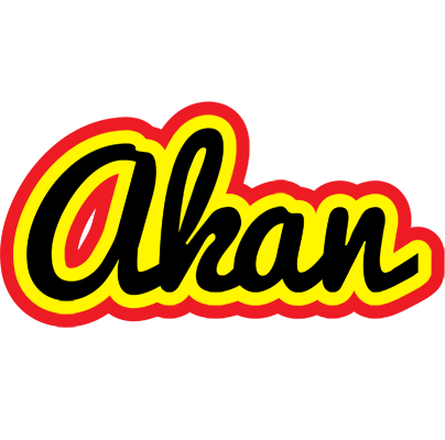 Akan flaming logo