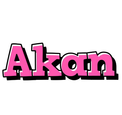 Akan girlish logo