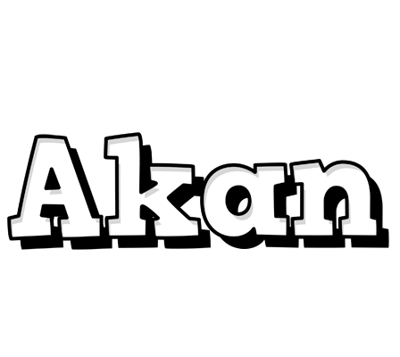 Akan snowing logo