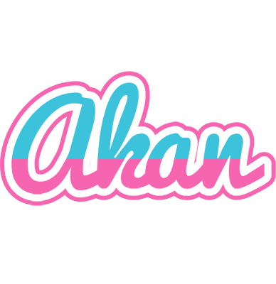 Akan woman logo