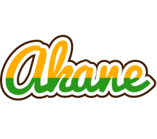 Akane banana logo