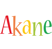 Akane birthday logo