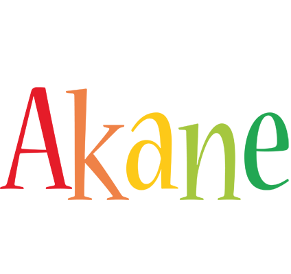 Akane birthday logo