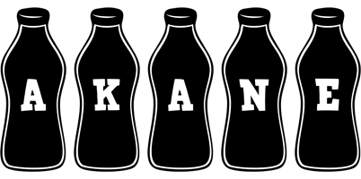 Akane bottle logo