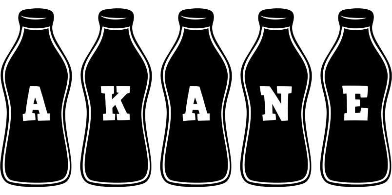 Akane bottle logo