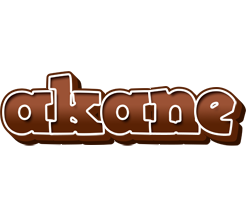 Akane brownie logo