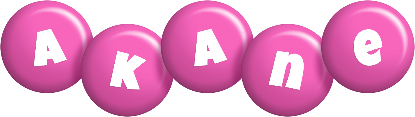 Akane candy-pink logo