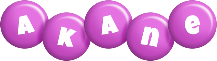 Akane candy-purple logo