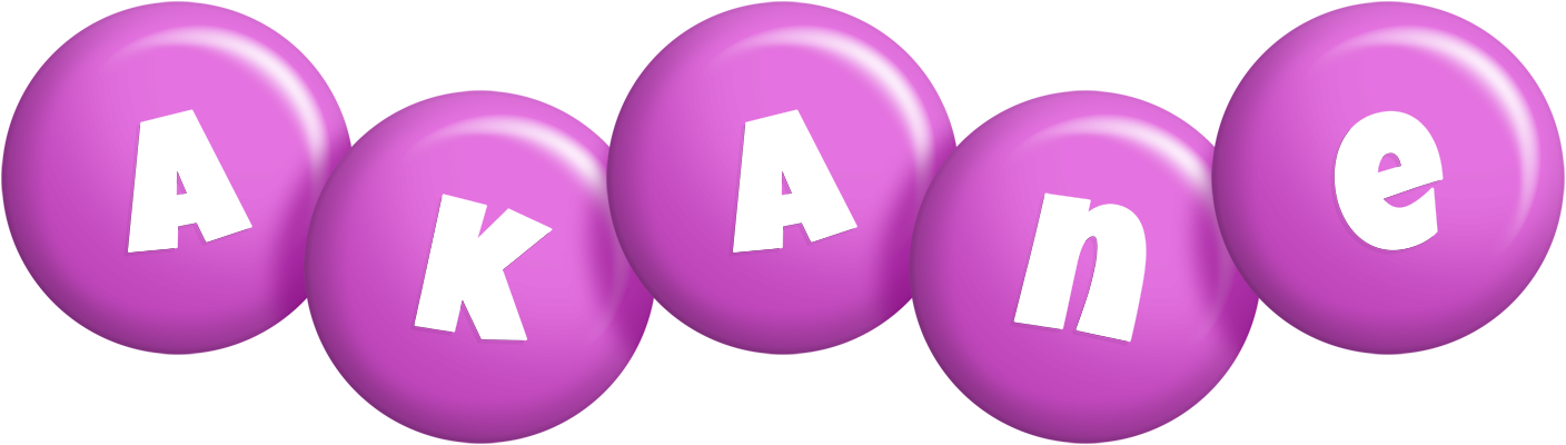 Akane candy-purple logo