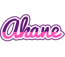 Akane cheerful logo