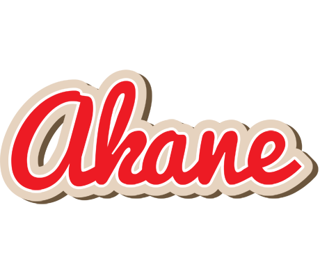 Akane chocolate logo