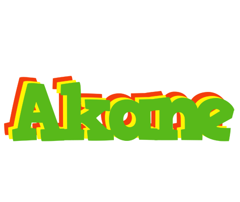 Akane crocodile logo