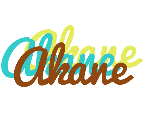Akane cupcake logo