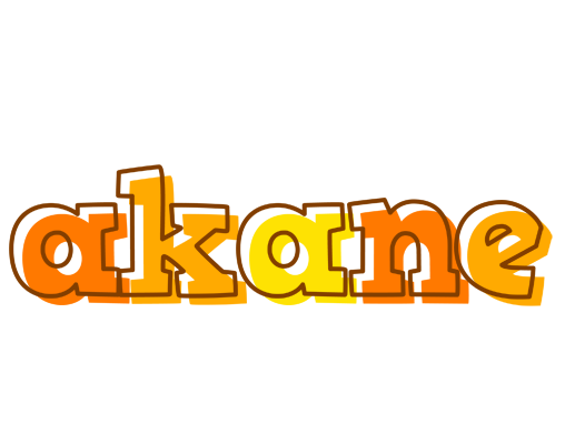 Akane desert logo
