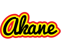 Akane flaming logo