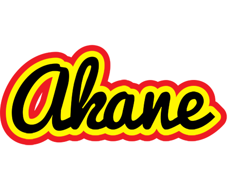 Akane flaming logo