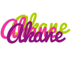 Akane flowers logo