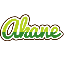 Akane golfing logo