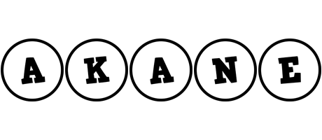 Akane handy logo