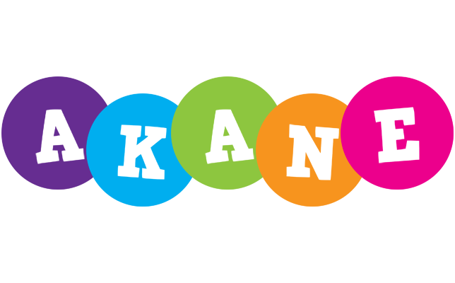 Akane happy logo