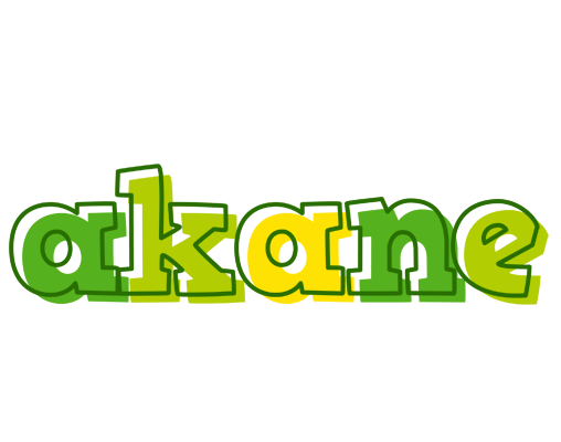 Akane juice logo