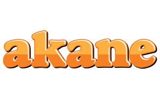 Akane orange logo