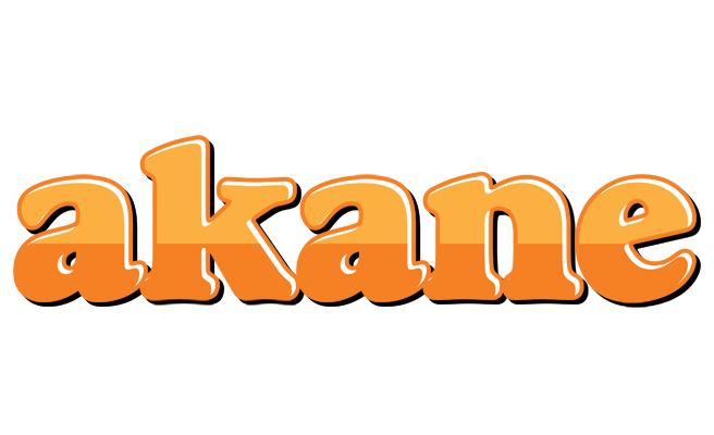 Akane orange logo