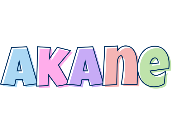 Akane pastel logo