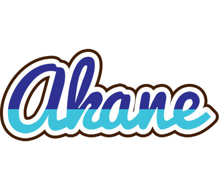 Akane raining logo