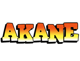 Akane sunset logo