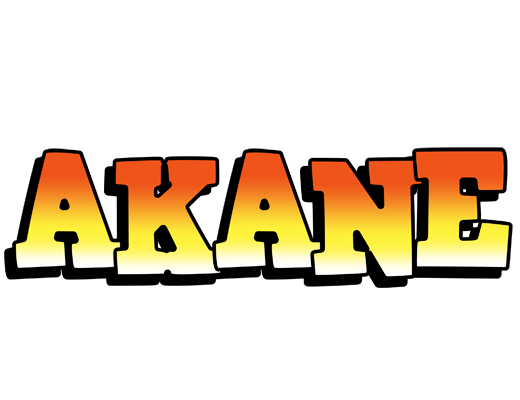 Akane sunset logo