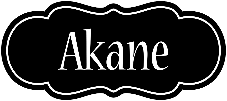 Akane welcome logo