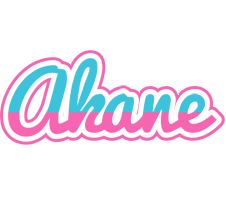 Akane woman logo