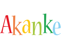 Akanke birthday logo