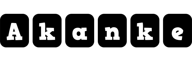 Akanke box logo