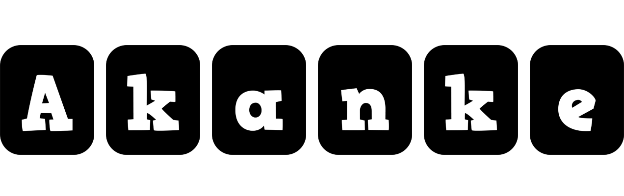 Akanke box logo
