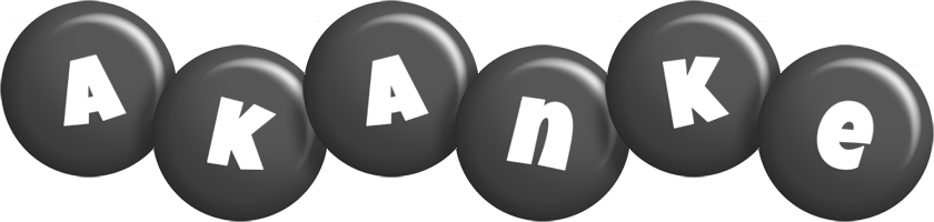 Akanke candy-black logo