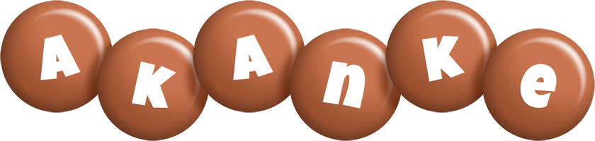 Akanke candy-brown logo